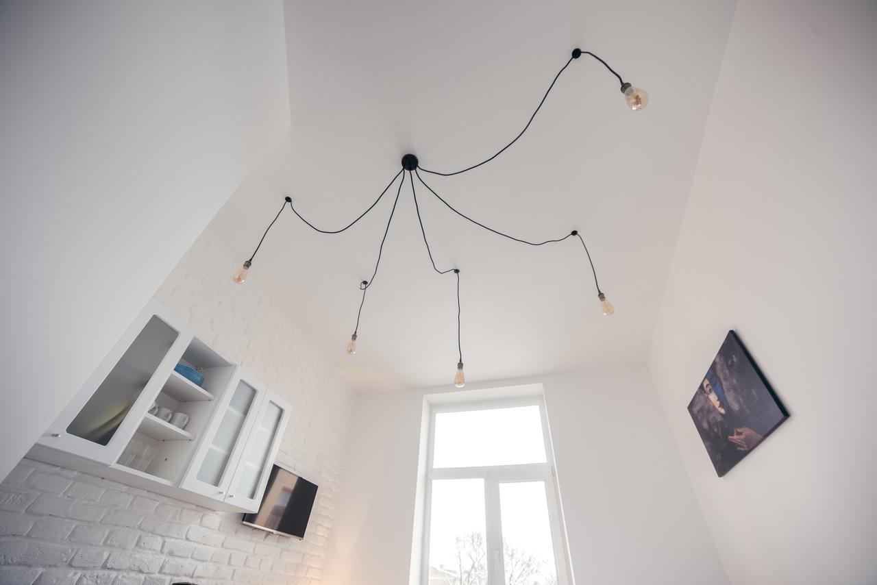 Студия С Дизайнерским Ремонтом Lvov Exteriér fotografie